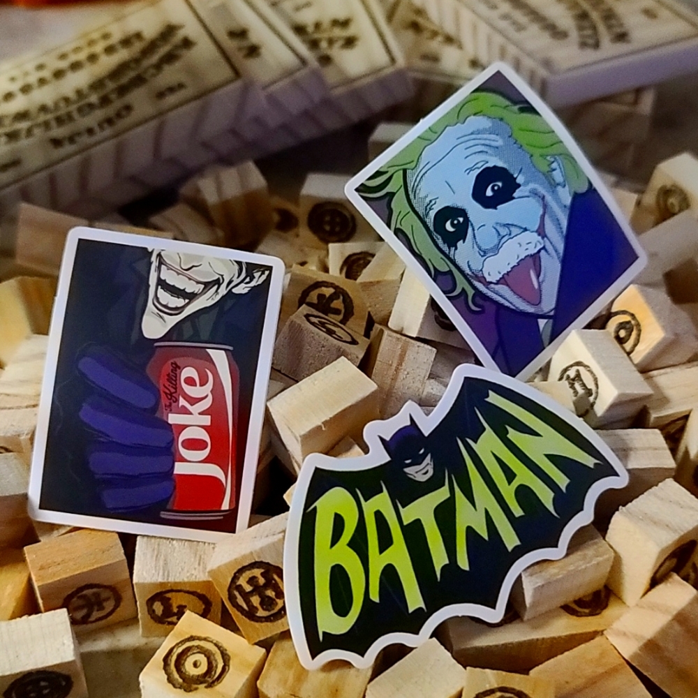 Why So Serious! Batman Sticker Bundle